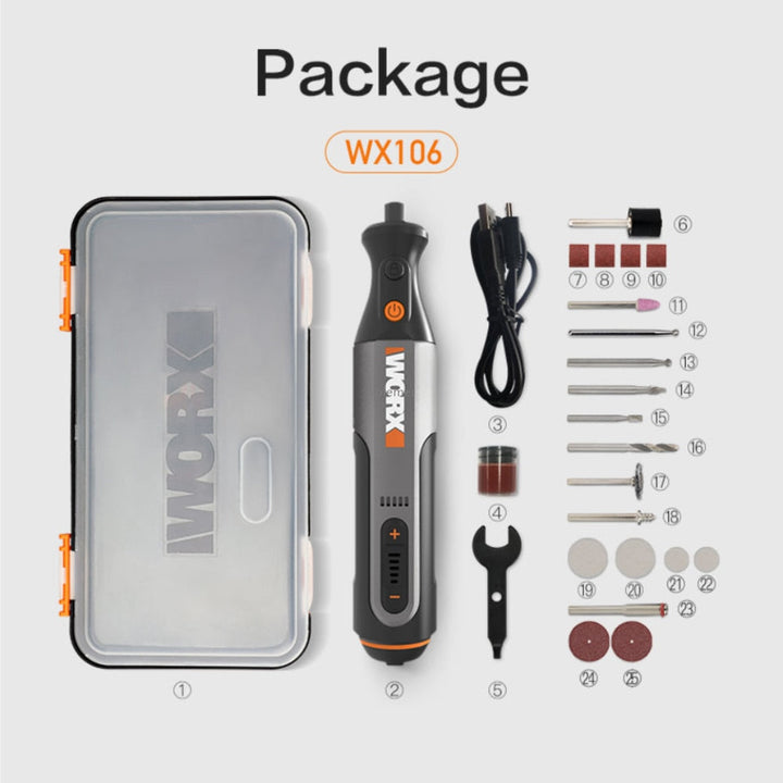 WORX WX106 /WX750小型電動打磨機 WORX 威克士