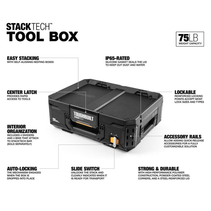 Toughbuilt StackTech 工具箱 TB-B1-B-30 toughbuilt