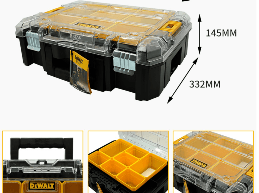 DeWalt DWS TSTAK透明工具箱以色列製造 DEWALT得偉（美行）