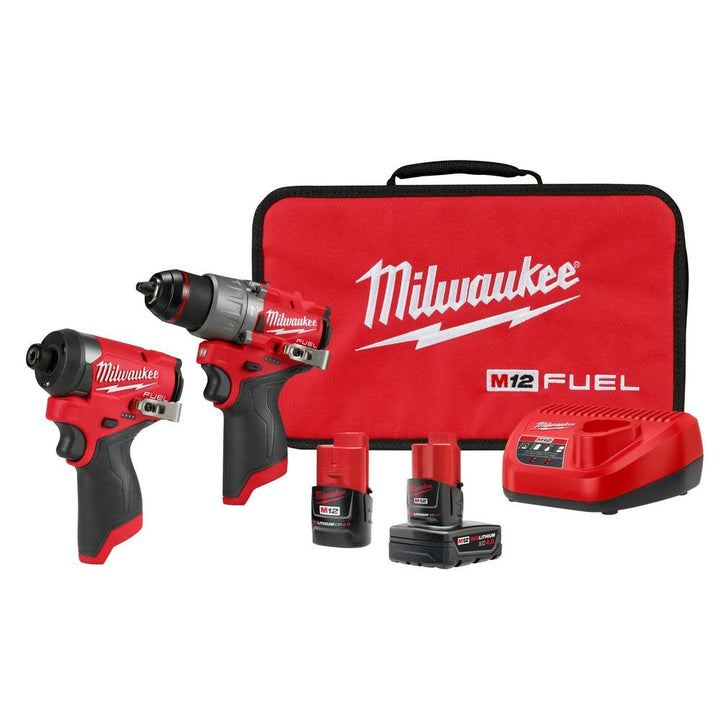 新款第 3 代 3497-22 Milwaukee M12 FUEL 2件工具組合套裝（現貨發售） PIPELINE 2022 -美沃奇Milwaukee （美行）