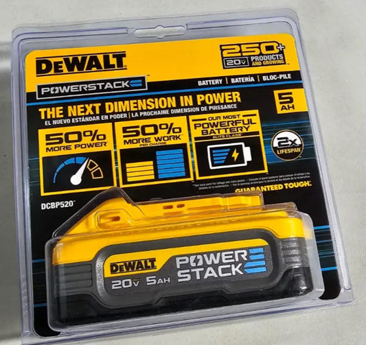 DEWALT得偉 20V 5Ah Powerstack 電池（現貨） DEWALT得偉（美行）