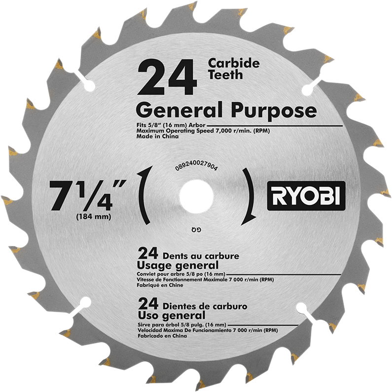 RYOBI 18V ONE+ 7-1/4" 斜切鋸 RYOBI 良明（美國）