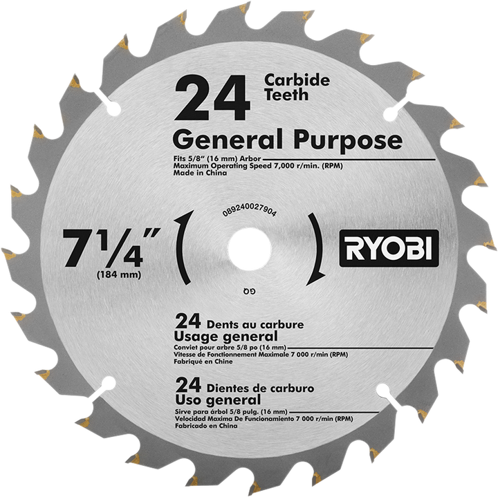 RYOBI 18V ONE+ 7-1/4" 斜切鋸 RYOBI 良明（美國）