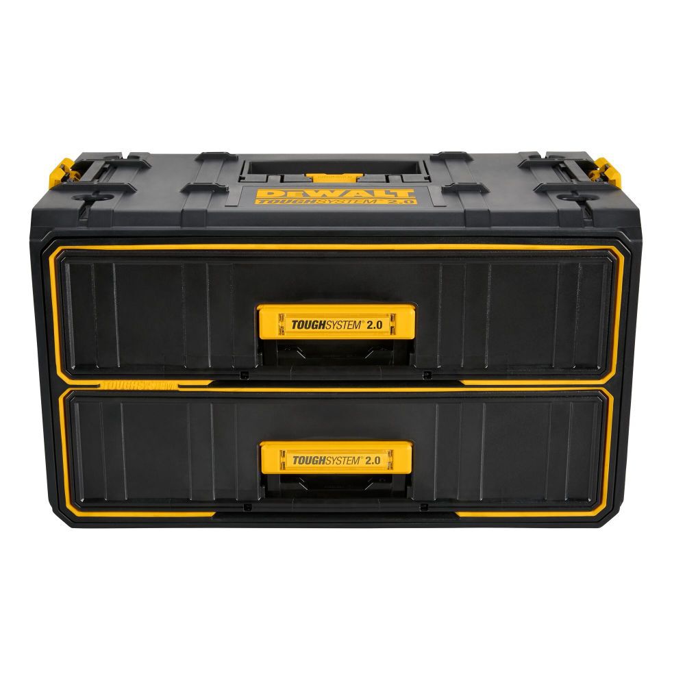 DEWALT ToughSystem 2.0 雙抽屜櫃（預購14個工作天） DEWALT得偉（美行）