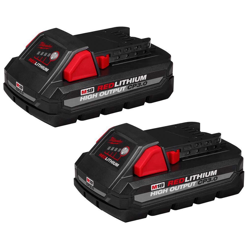 美行Milwaukee M18™ REDLITHIUM™ HIGH OUTPUT™ CP3.0 電池 2件裝（現貨） MILWAUKEE美沃奇（美行）