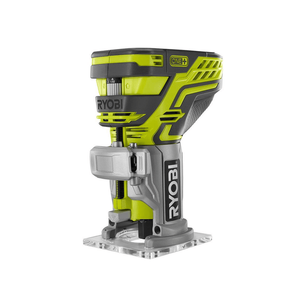 RYOBI 18V ONE+ 無繩固定底座修剪羅機（僅限工具），無需工具深度調整 RYOBI 良明（美行）