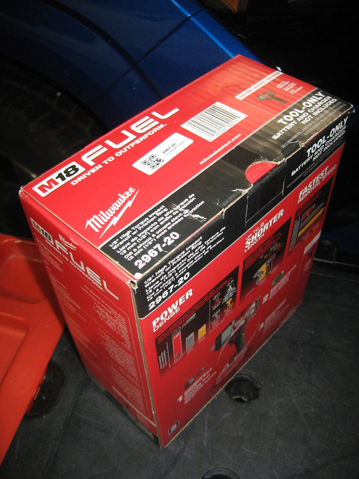 Milwaukee M18 FUEL 1/2 英吋高扭力衝擊扳手，附摩擦環（淨機） Milwaukee