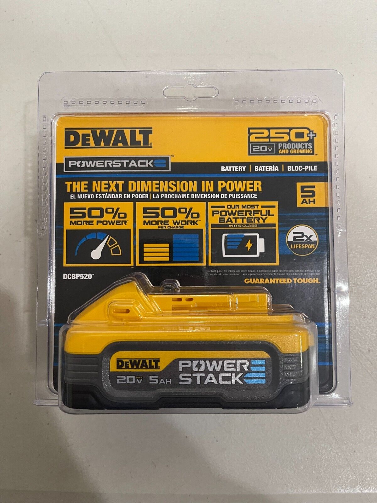 DEWALT得偉 20V 5Ah Powerstack 電池（現貨） DEWALT得偉（美行）