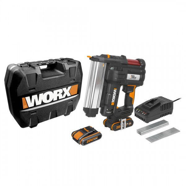 WORX WX840.1 20V 鋰電釘槍 （可打針釘/ 碼釘） WORX 威克士