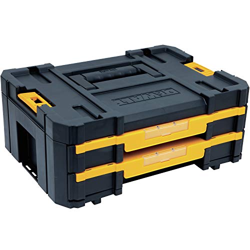 DEWALT TSTAK 工具收納架雙抽屜 DEWALT