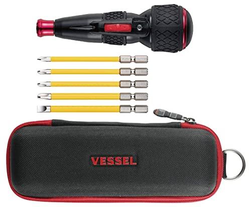 日本製VESSEL 電動球形手柄附帶1根螺絲刀電鼓球220USB-1 VESSEL