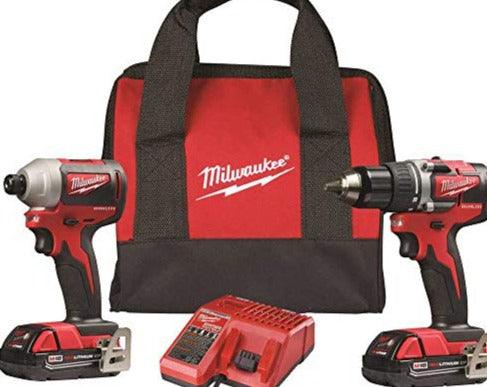 Milwaukee M18 緊湊型無刷 2 工具組合套裝預購2星期 Milwaukee(US）