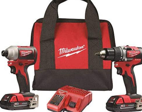 Milwaukee M18 緊湊型無刷 2 工具組合套裝預購2星期 Milwaukee(US）