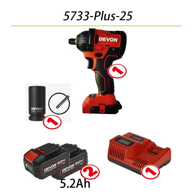 Devon top impact wrench